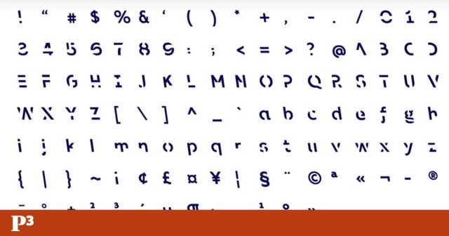 Sans Forgetica, o tipo de letra que ajuda a reter o que foi lido