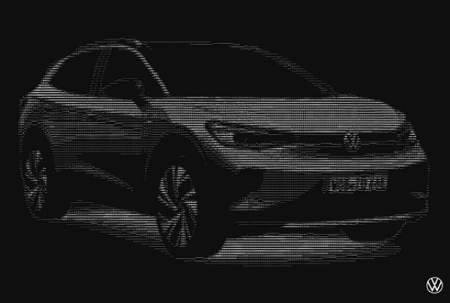 Volkswagen Debuts Carbon-Efficient Website That Recreates Photos Using B&W Text - DesignTAXI.com