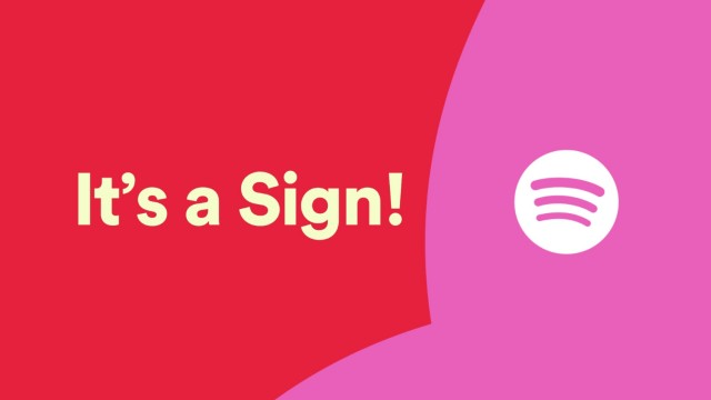 SPOTIFY - It&acute;s a sign!