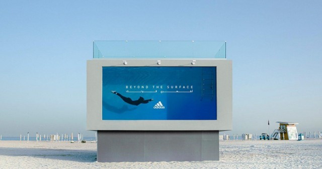 Campaign Spotlight: Adidas and Havas create world's first ever liquid billboard &acirc; launching adidas inclusive swimwear collection - adobo Magazine Online